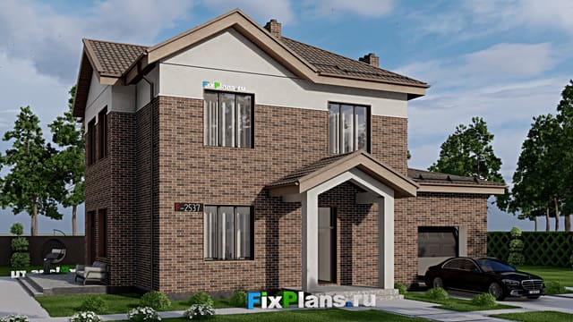 Двухэтажный дом F - 2537i